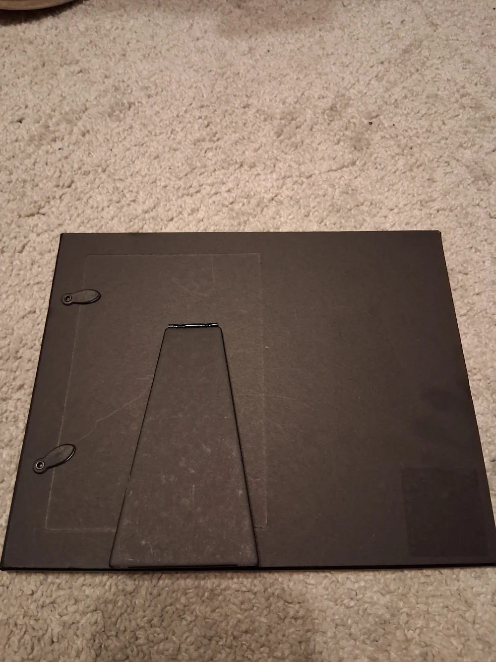 Black Stitched Leather-Style Picture Frame - Classic Accent